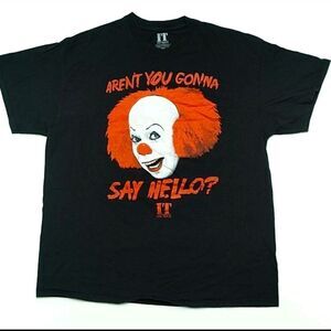 2016 IT the Movie Stephen King Pennywise the Clown T-Shirt Size (XL)